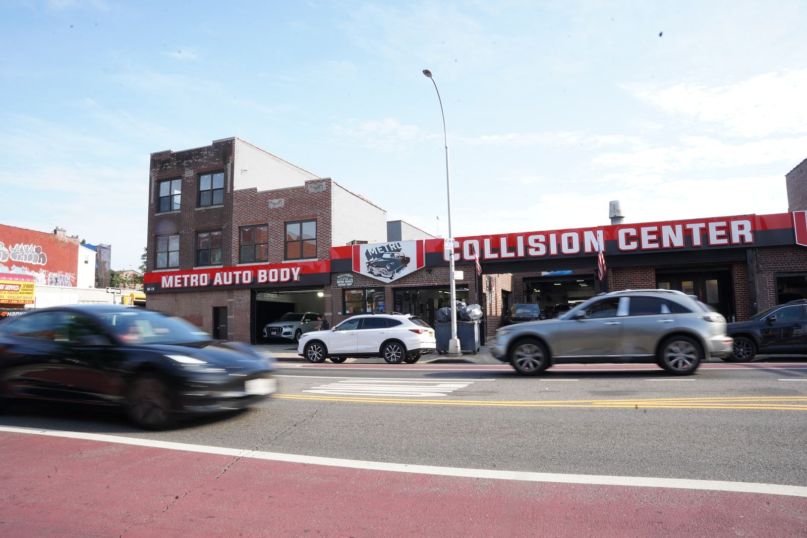Metro Auto Body facility in Corona, Queens