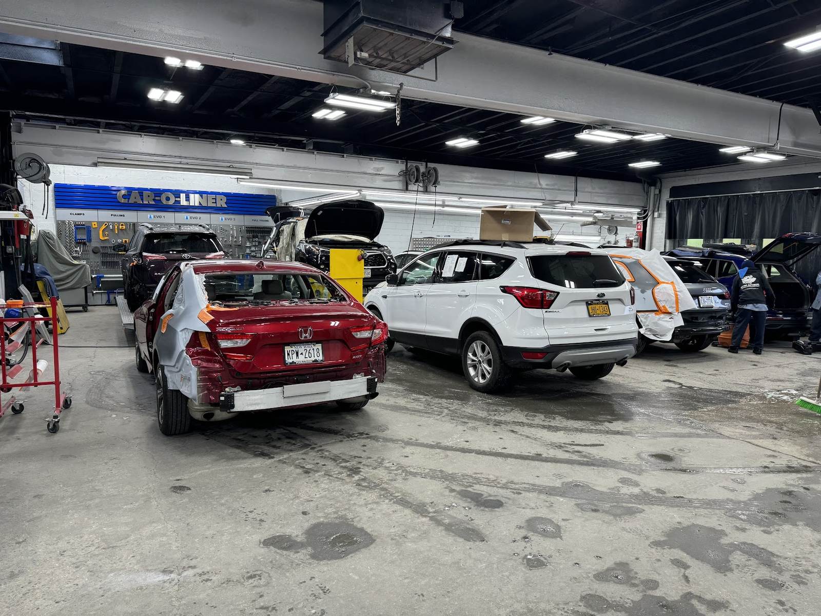 Metro Auto Body storefront, Northern Blvd, Corona NY